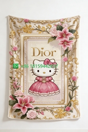 Dior Throw Blankets